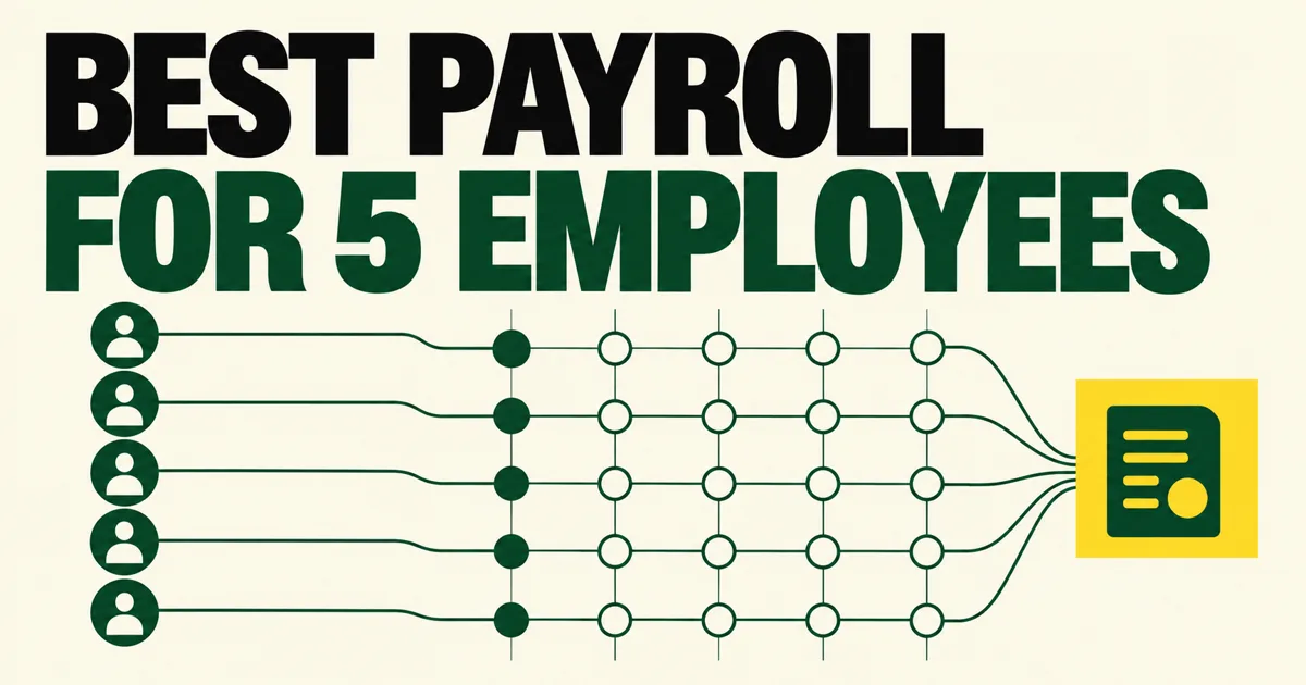 Best Payroll Software for a 5-Person Small Business