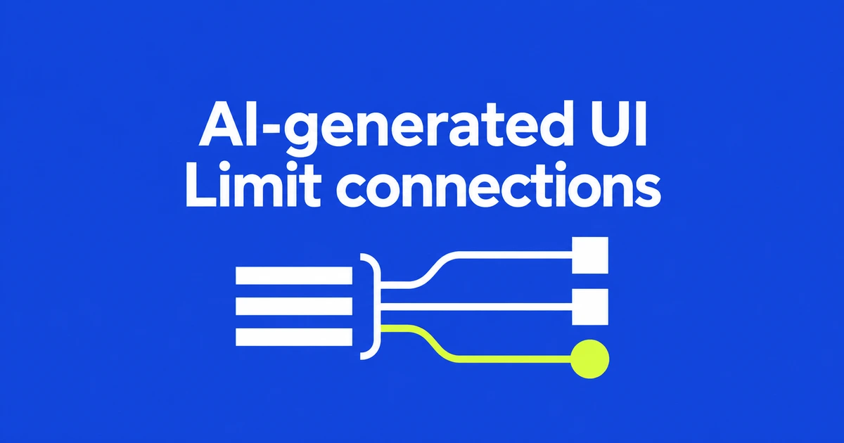 Connection-Allowlist vs CSP for AI-Generated UI