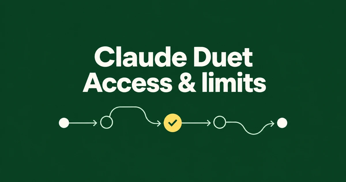 Claude Duet Preview: Who Gets Access, and How Do Usage Limits Work?