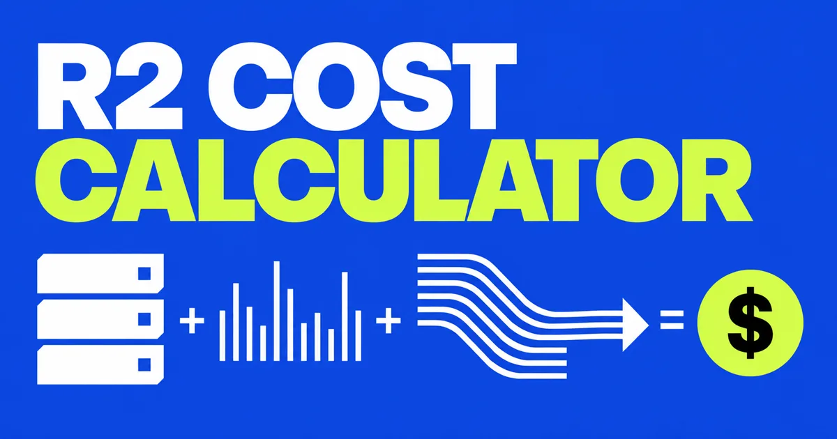 Cloudflare R2 Egress Cost Calculator