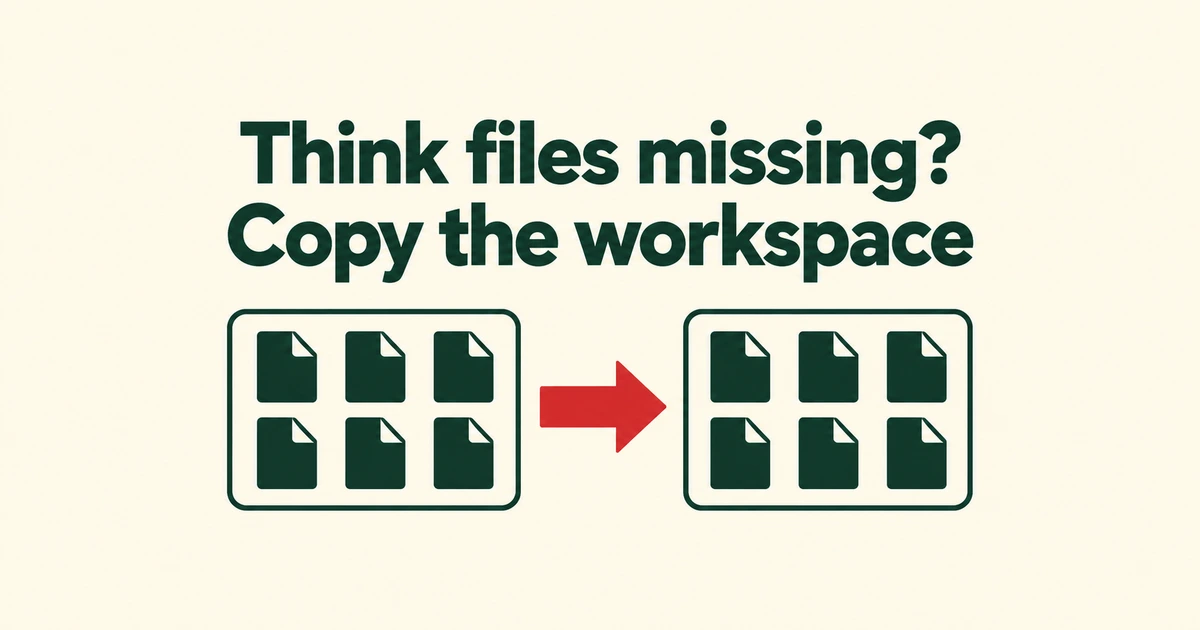 Cloudflare Think Workspace Empty After an Upgrade? Migrate the Files