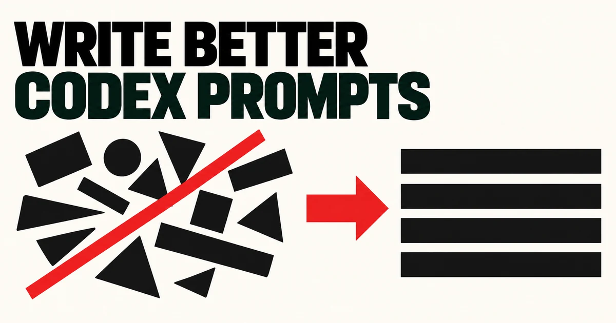 You’re Prompting Codex Wrong: OpenAI’s Official Guide to Better Coding Agents