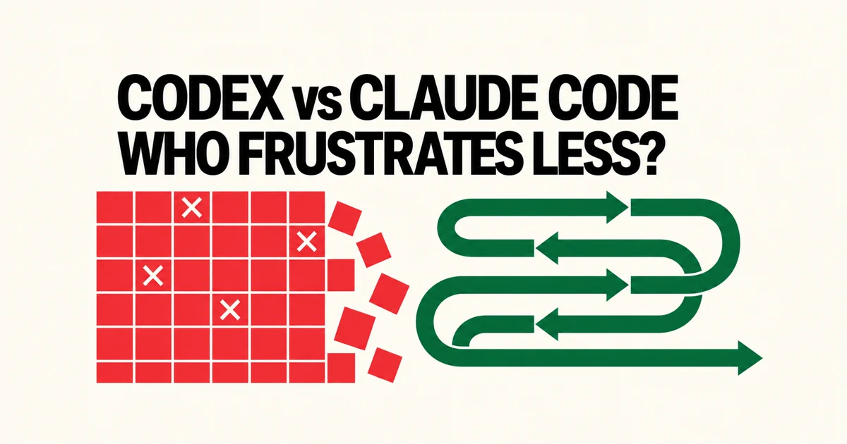 Codex vs Claude Code: Which One Frustrates Users Less?