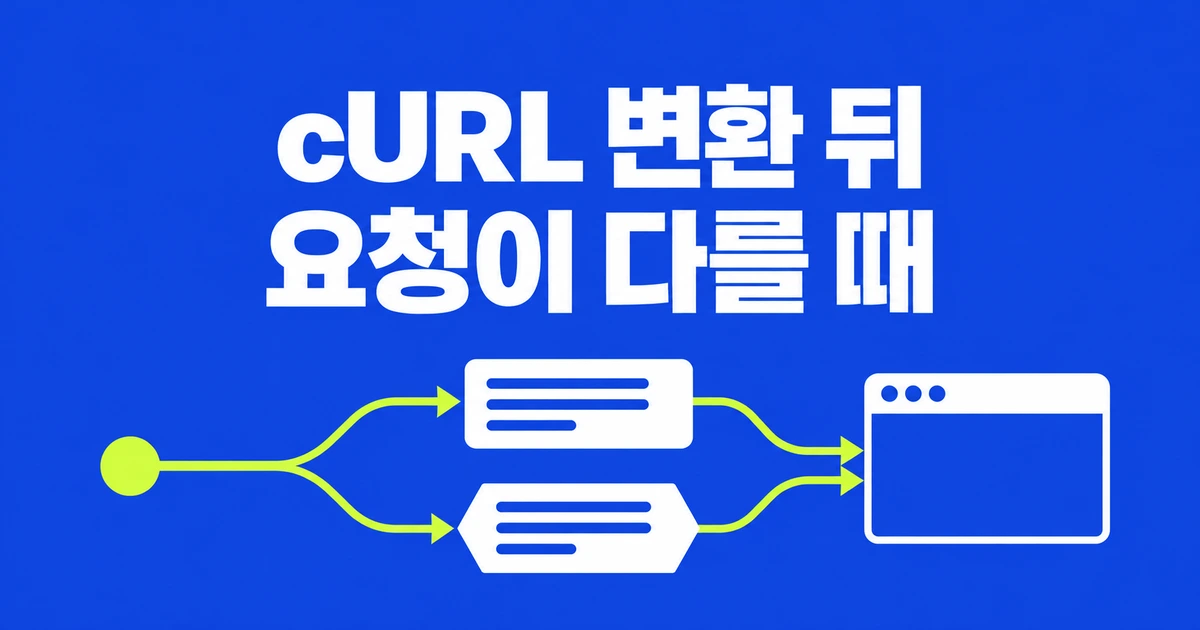 cURL은 되는데 Python·fetch 요청은 실패하는 이유