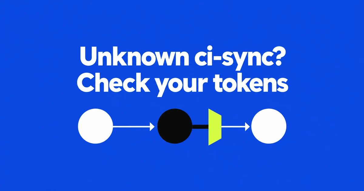 Unexpected ci-sync Branch on GitHub? What to Check and Rotate