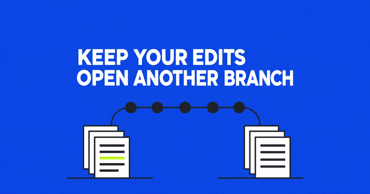 Use Git Worktree to Open Another Branch Without Stashing