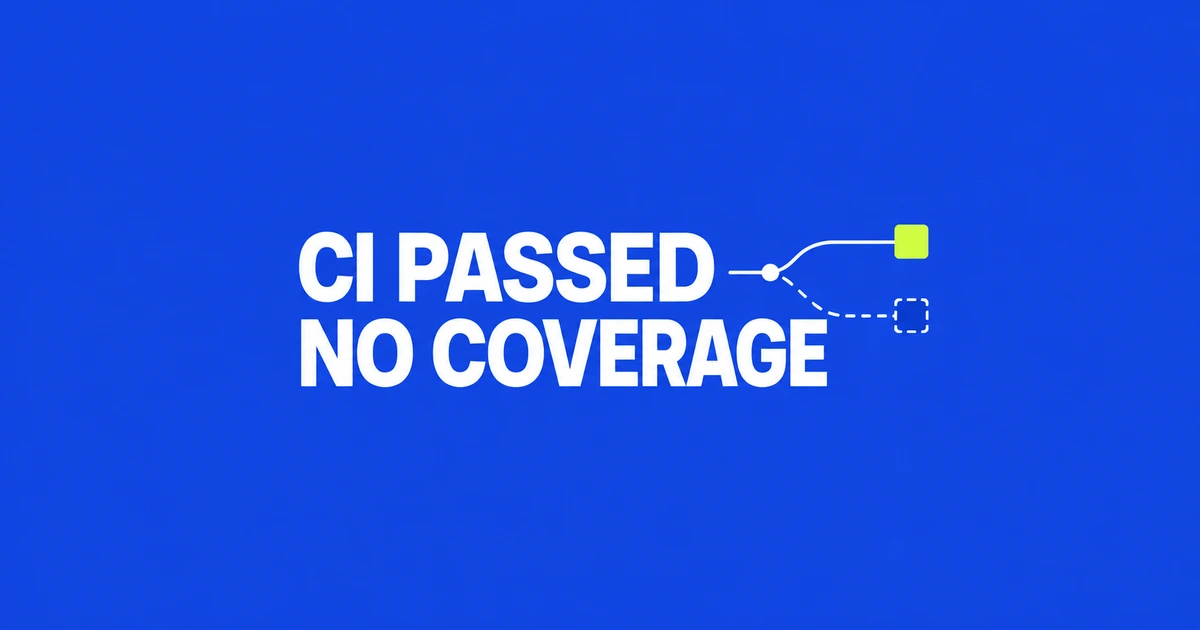 GitHub CI Passed, but Where Is the Coverage Report?
