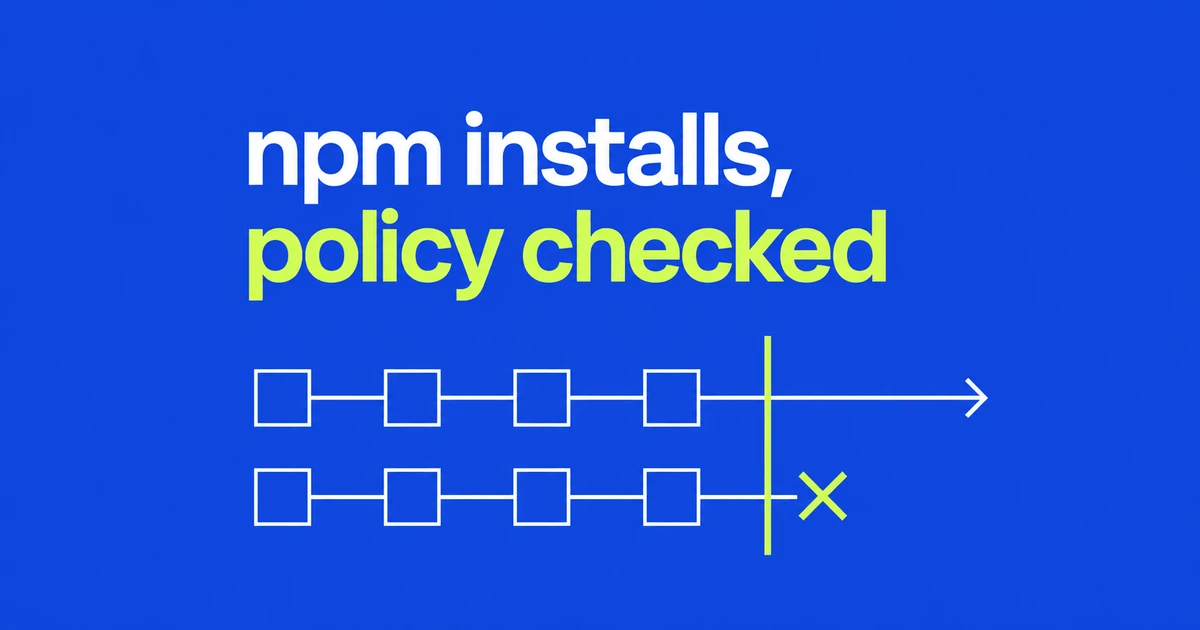 GitHub Package Firewall Brings Policy Checks to npm Installs