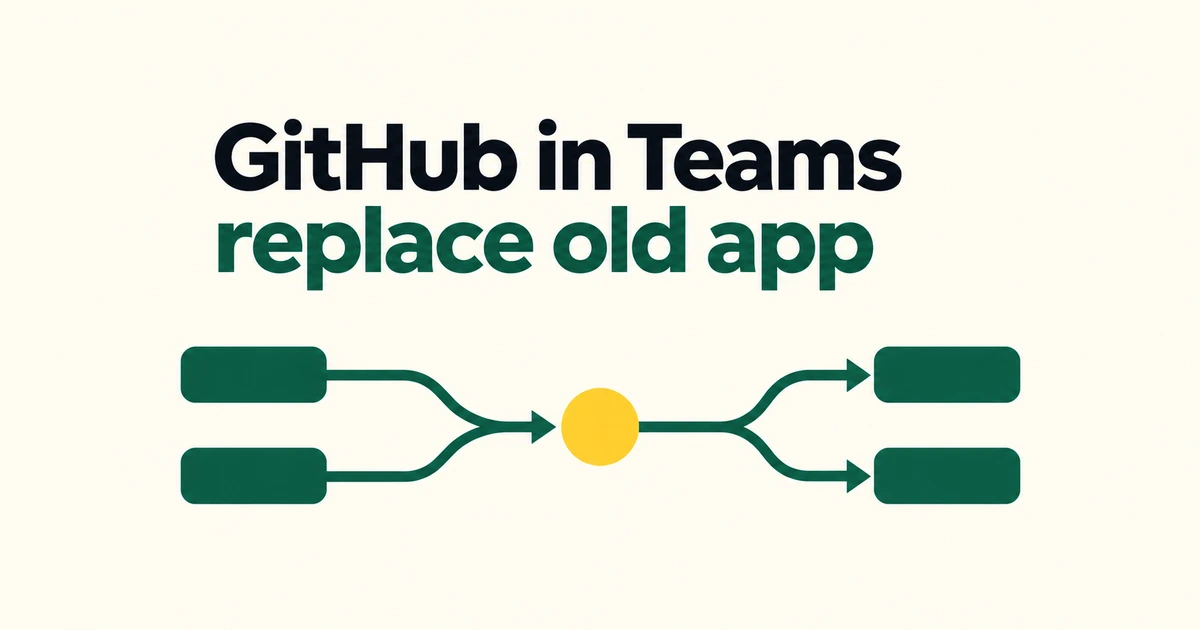 GitHub in Teams: Which App Retires on November 16?