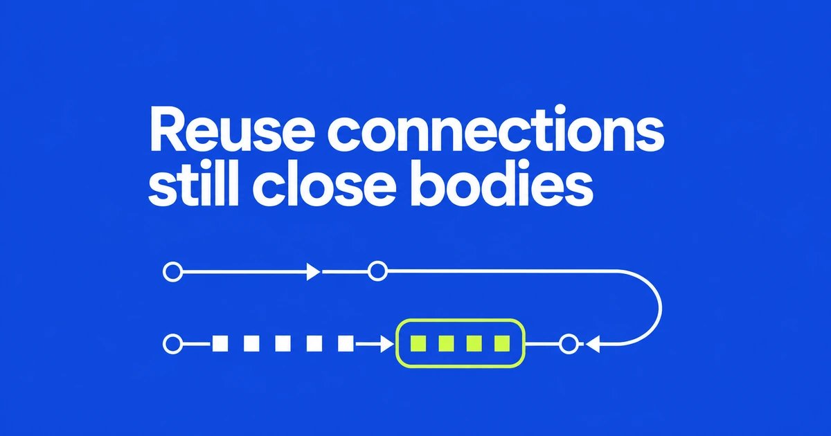 Go 1.27 Drains HTTP/1 Bodies, but You Still Need Close