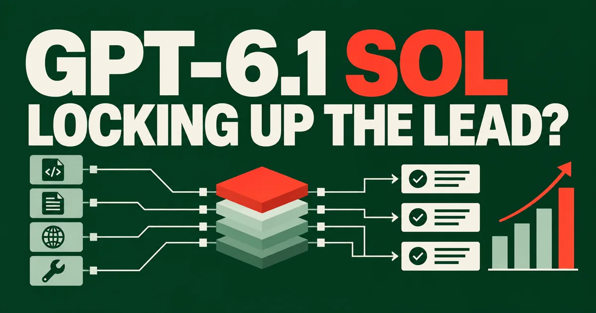 GPT-6.1 Sol Is Here: Has OpenAI Locked Up the AI Lead?
