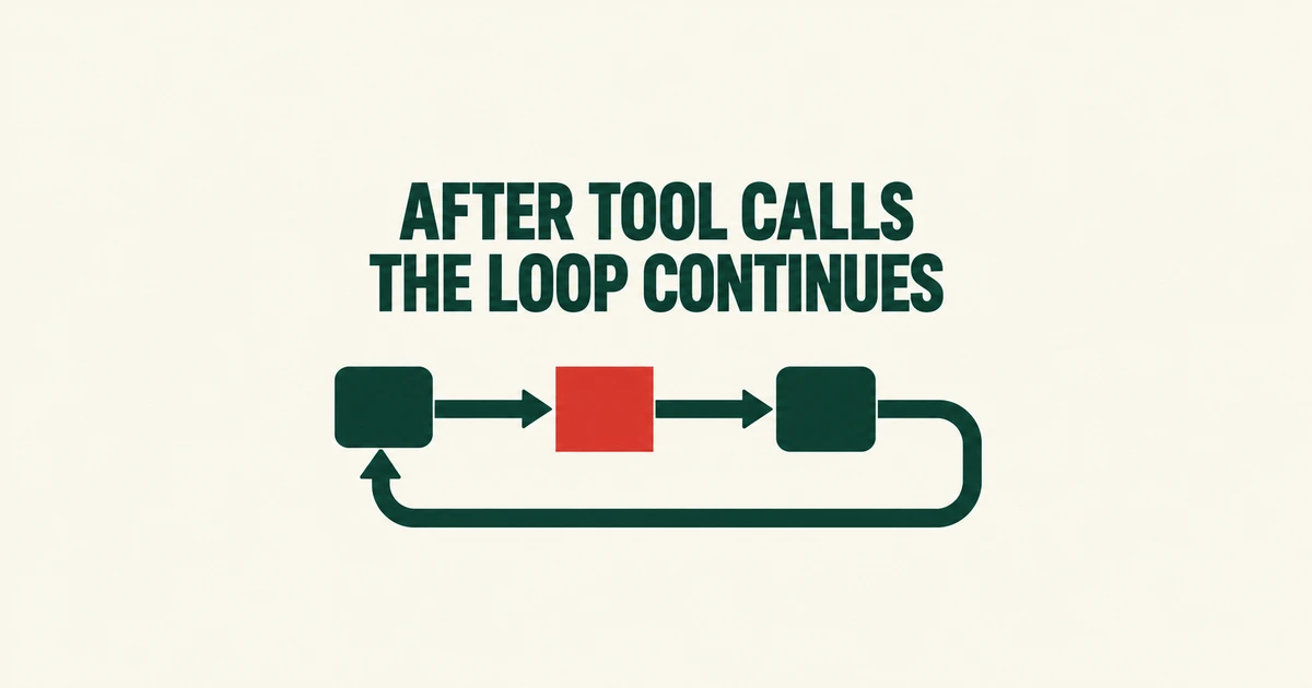 How an Agent Harness Turns Tool Calls into a Working Loop