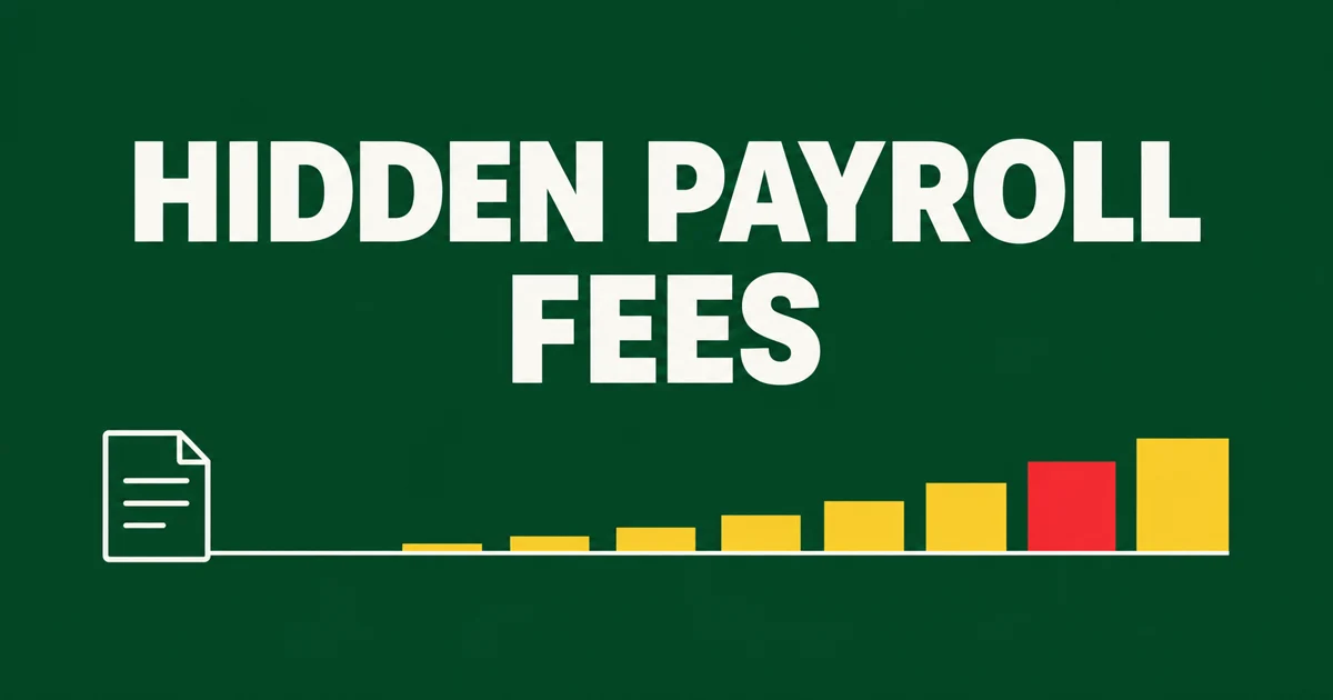Payroll Software Fees Nobody Mentions on the Pricing Page