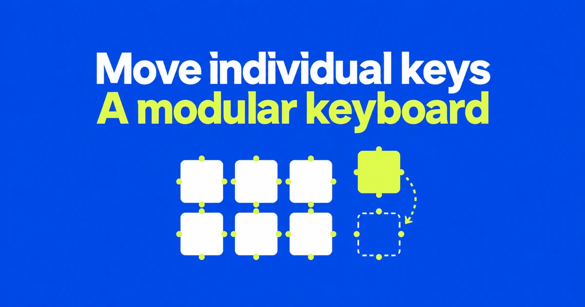 Keybytes Lets You Rearrange Individual Keys. Is It Ready to Use?