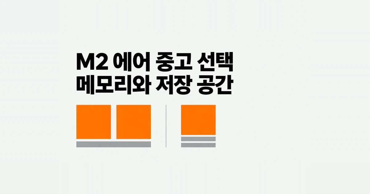 M2 맥북에어 16GB·256GB와 8GB·512GB, 중고로 고르면?