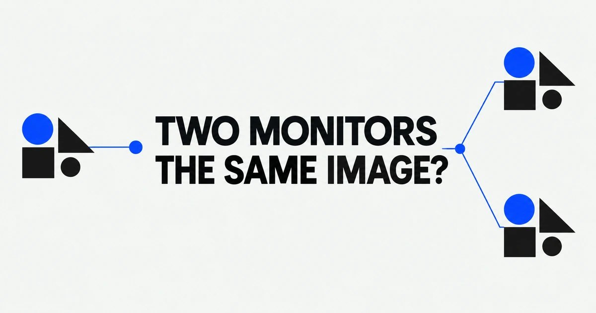 Why Your Mac Shows the Same Picture on Two HDMI Monitors