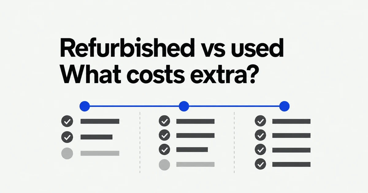 Apple refurbished vs used MacBook: what the extra money buys