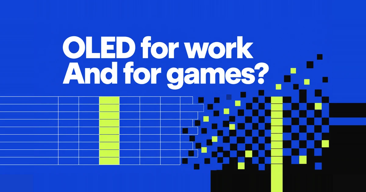 An OLED Monitor for Work and Gaming: What Eight Hours of Spreadsheets Changes