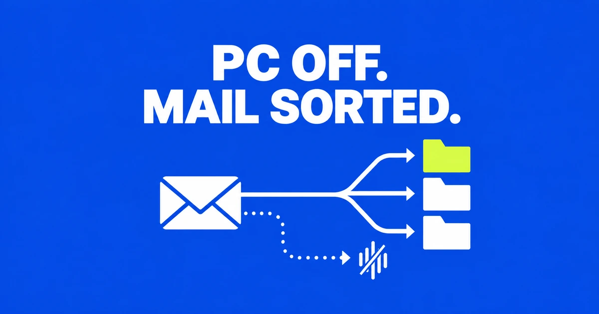 Keep Outlook Rules Running When Your PC Is Off