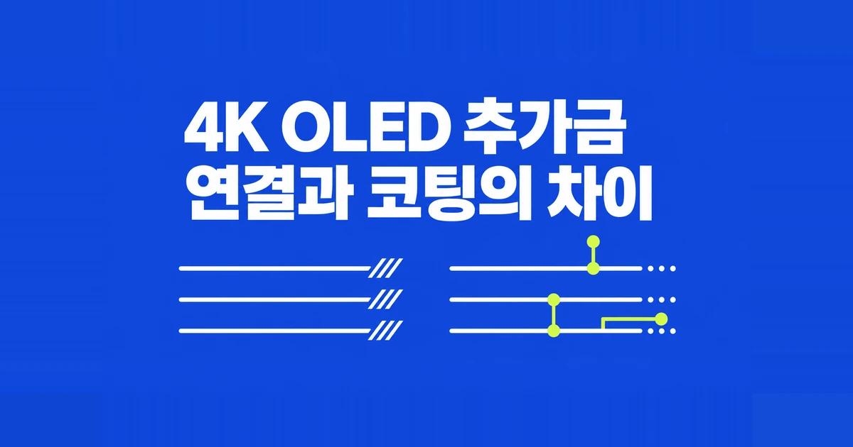 G81SF vs PG27UCDM, 27인치 4K OLED 추가금은 어디에?