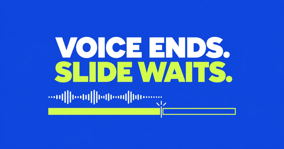 Trimmed Your PowerPoint Narration but Still Have Long Pauses?