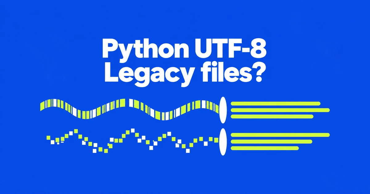 Python 3.15 Defaults to UTF-8: What Happens to Legacy CSV Files?