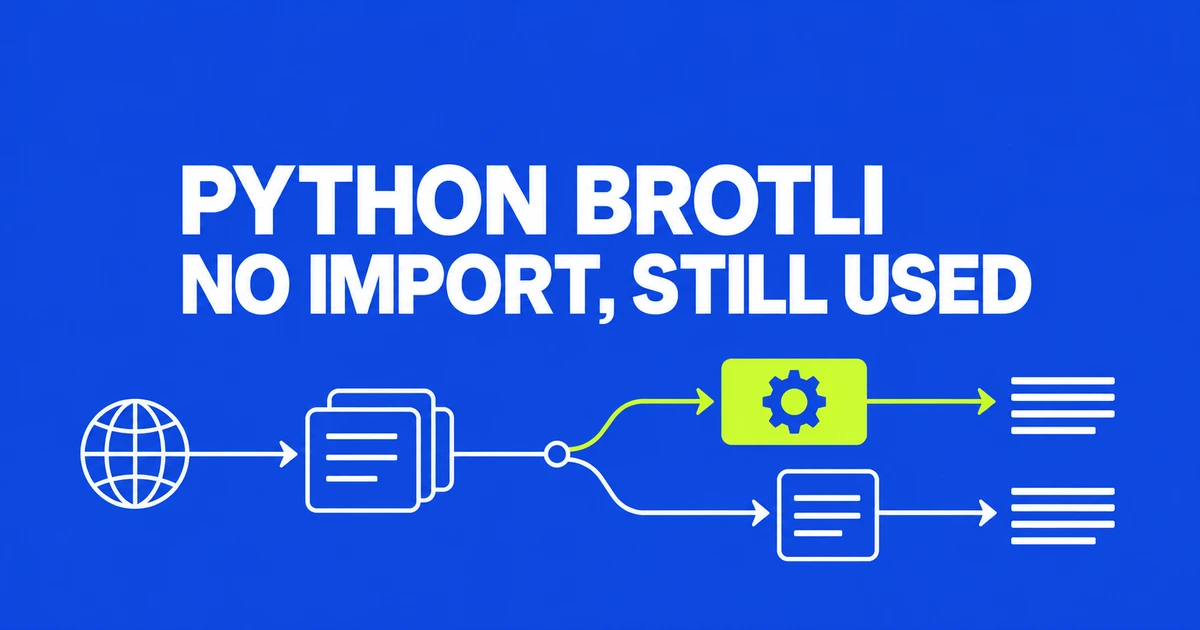 Python Requests and Brotli: Why No Import Does Not Mean No Exposure