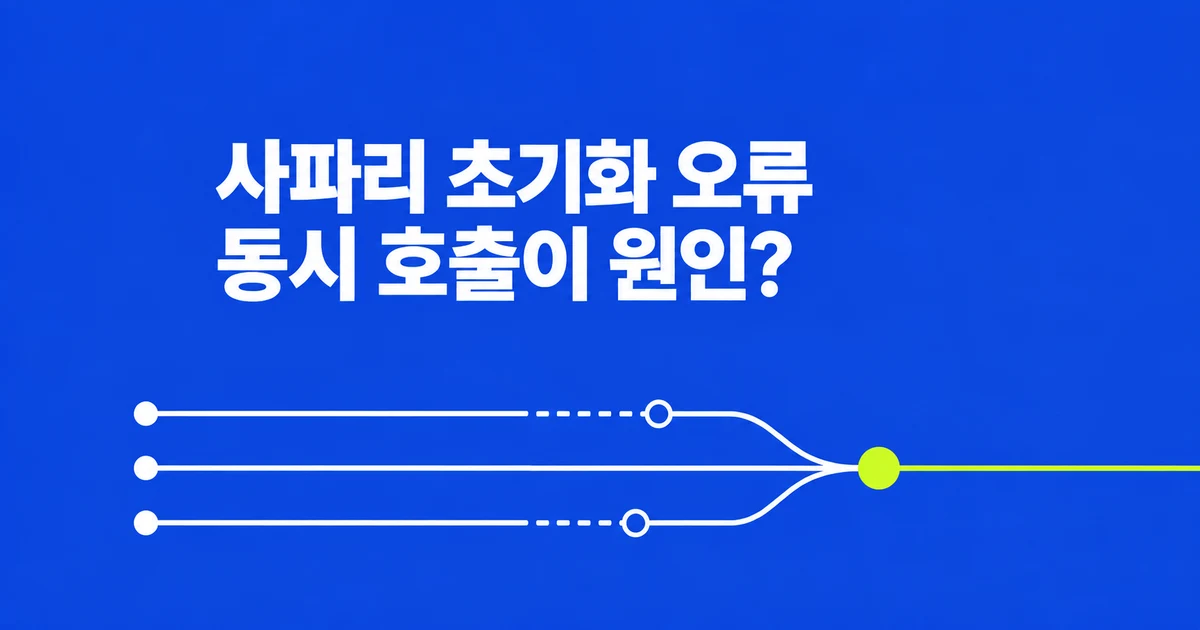 Safari에서만 나는 초기화 오류, top-level await 버그일까?