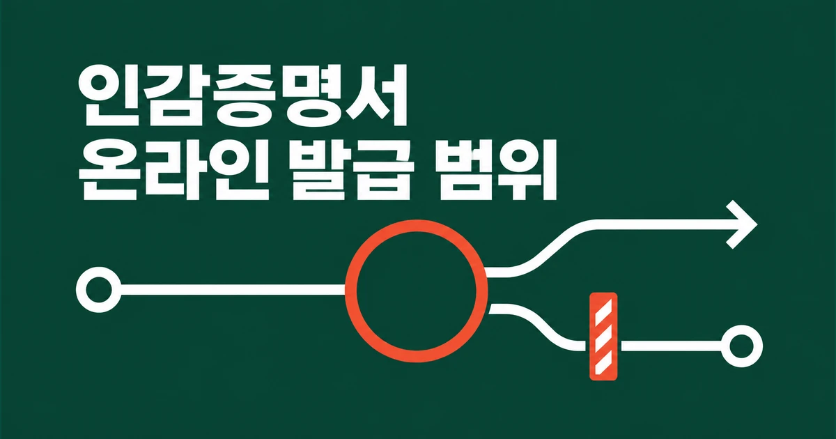 인감증명서 온라인 발급, 은행·부동산 제출용도 될까?