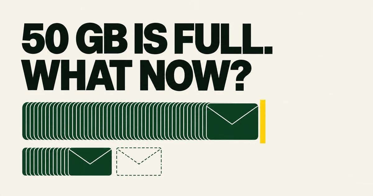 Shared Mailbox Over 50 GB: Which Microsoft 365 License Do You Need?