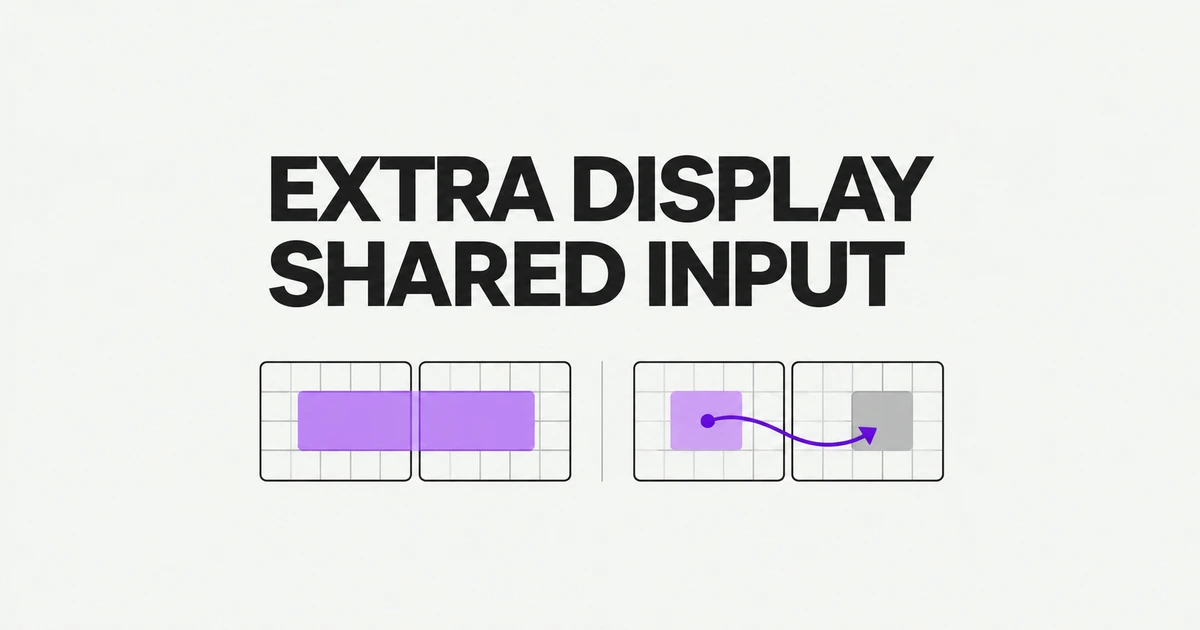 Sidecar vs Universal Control: Second Display or Shared Keyboard?