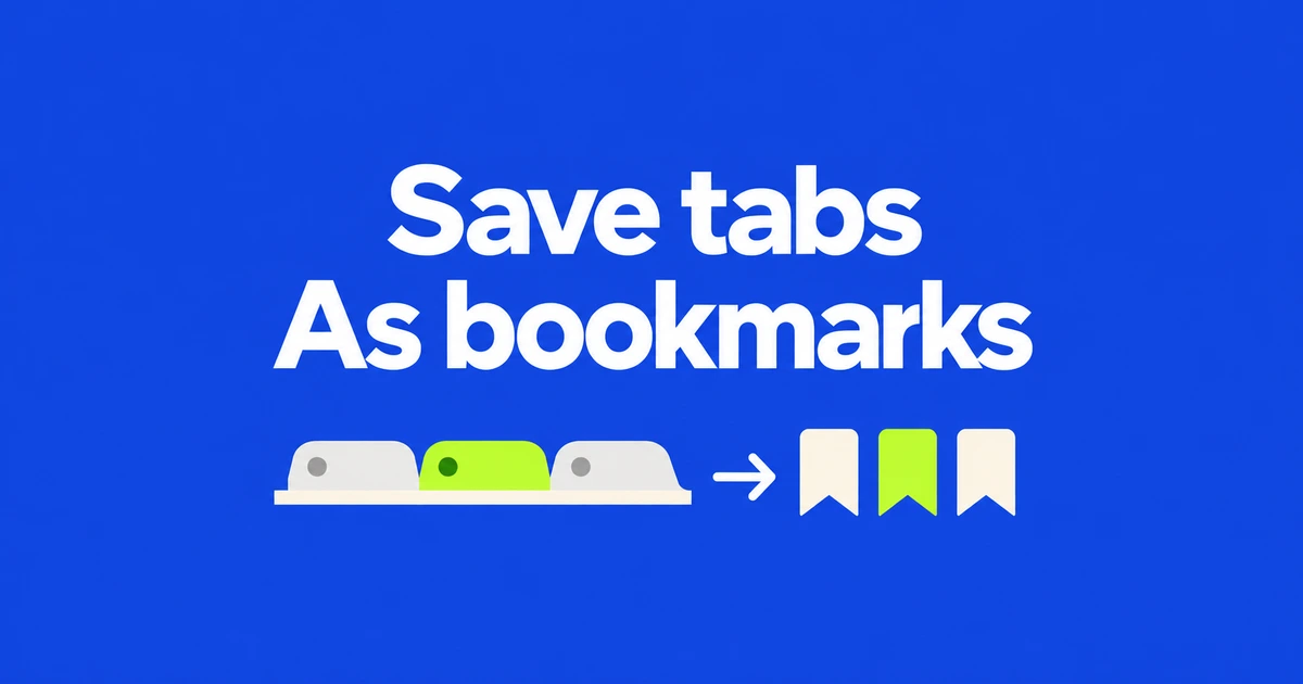 Save Chrome Tabs as Bookmarks with Stackboard—and Keep Them After Uninstalling