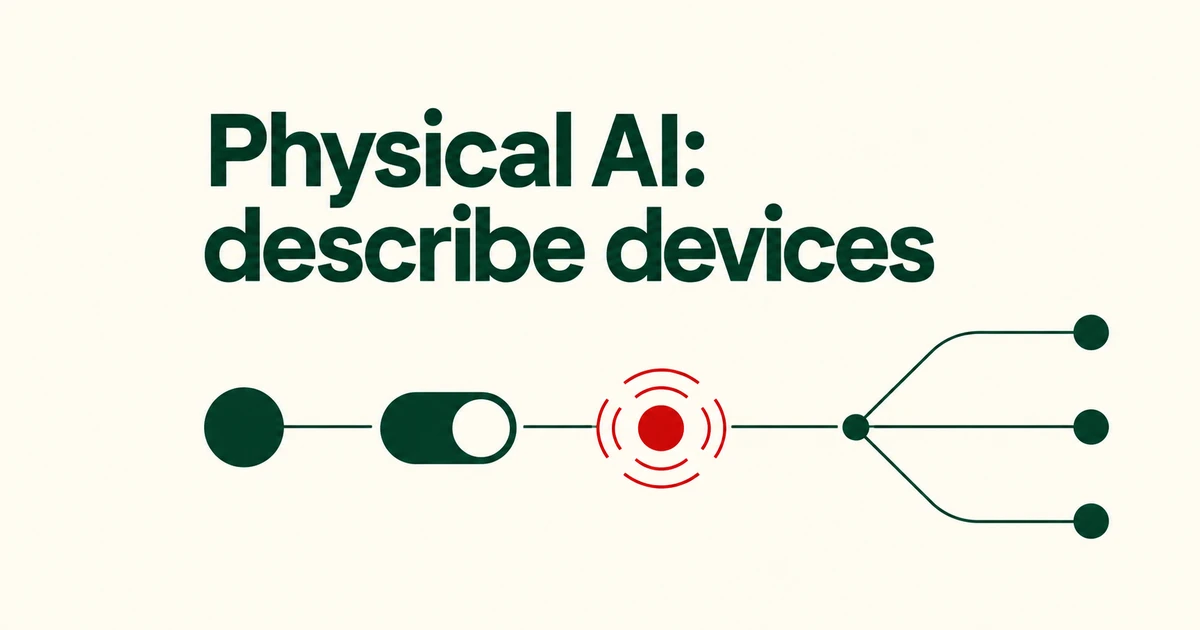 W3C’s Physical AI Agenda Starts With Describing Devices
