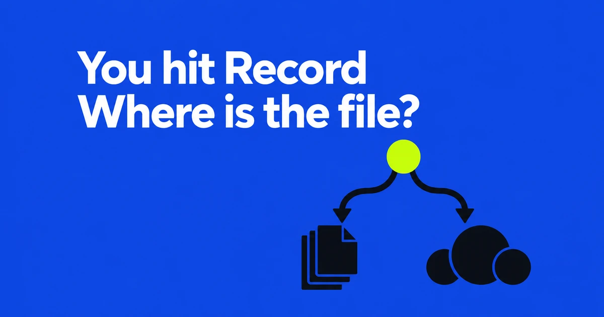 Recorded a Zoom Meeting but Can’t Find the File?
